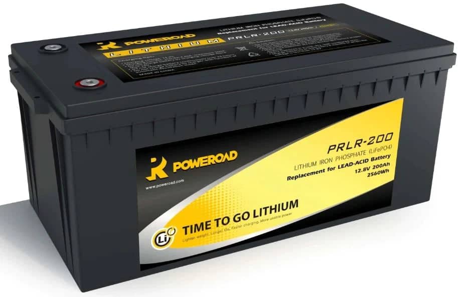 POWEROAD BASE Lithium 200Ah LiFePo4    PRLR-200