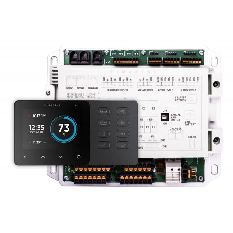 Simarine Caravan Control Set + SCC8 & SPDU-52    SCCS-852EU