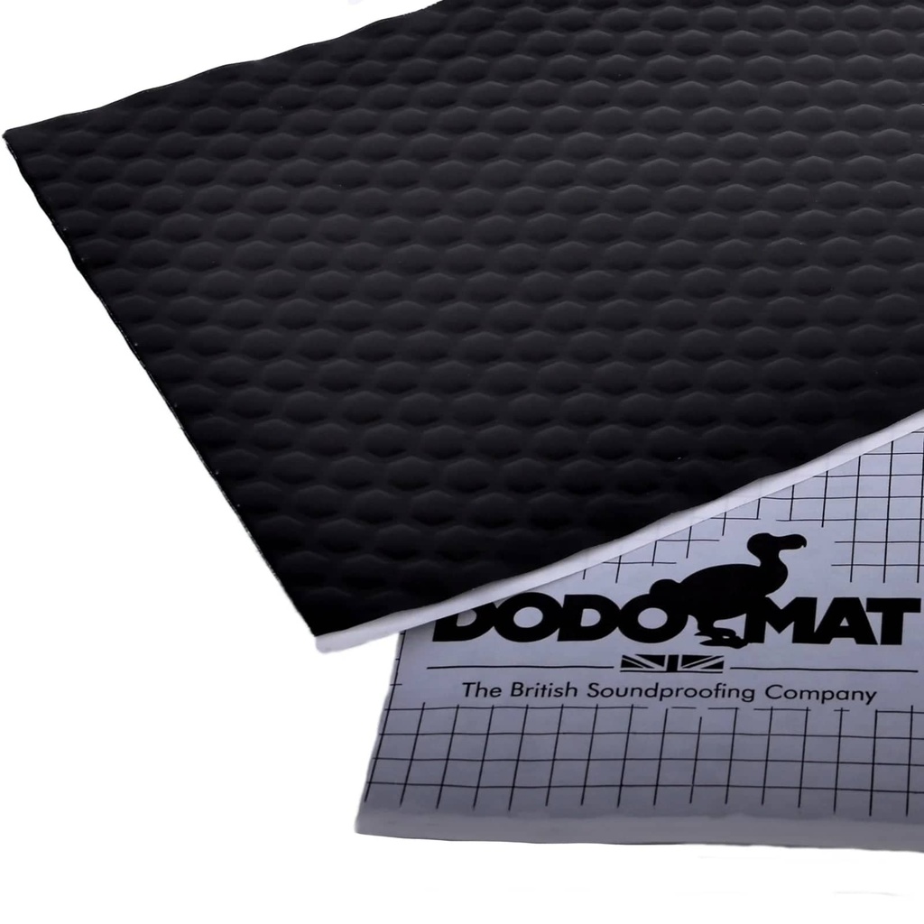 Dodomat DEADN Pro Black 2mm Black Deadening – 40 Sheets (3.7sq.m) - DOD-PROBLACK-BULK