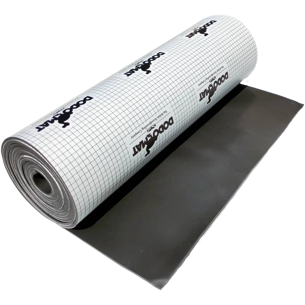 Dodomat Super Liner 5mm Roll 5mm Acoustic Liner, Self Adhesive – 5m Roll (3sq.m)