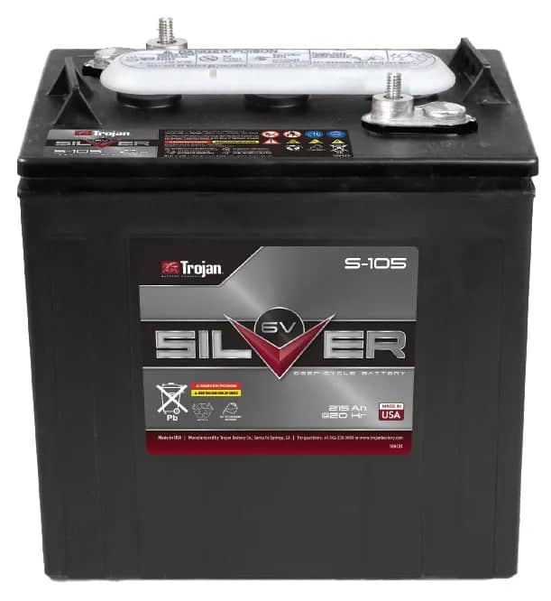 Deep Cycle Battery 6V Trojan Silver Line    S-105