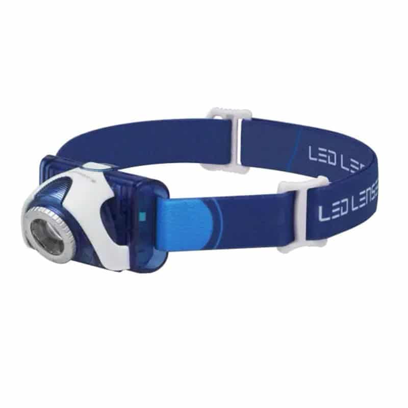 Ledlenser SEO7R Blue Rechargeable LED Head Torch   6107-R