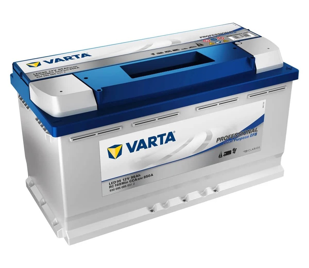 Varta LED95 Dual Purpose Battery    LED95