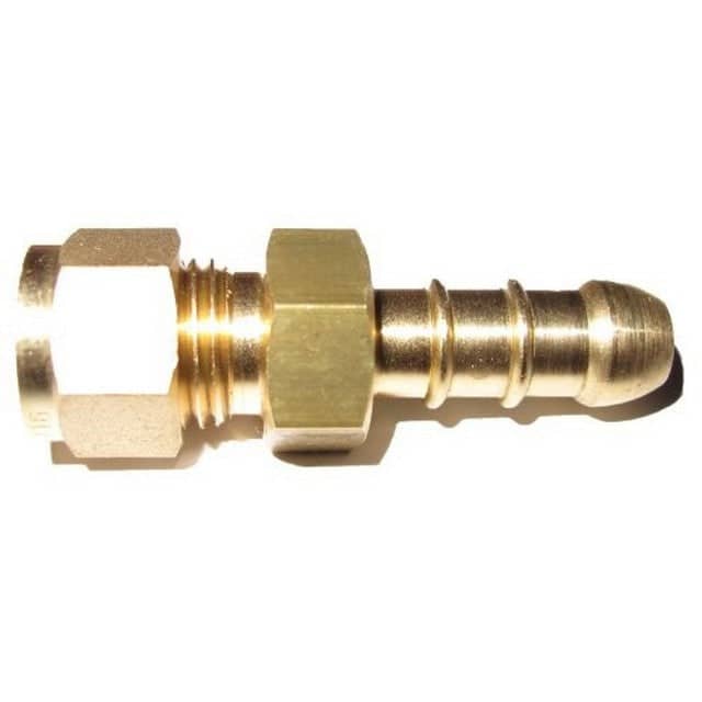 5/16" Bulkhead Compression x Wade Fulham Hose Nozzle  -  DC59/20H