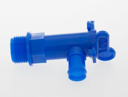 Drain Tap Blue Fresh 3/4" BSP For 25mm Hose  -  DTB