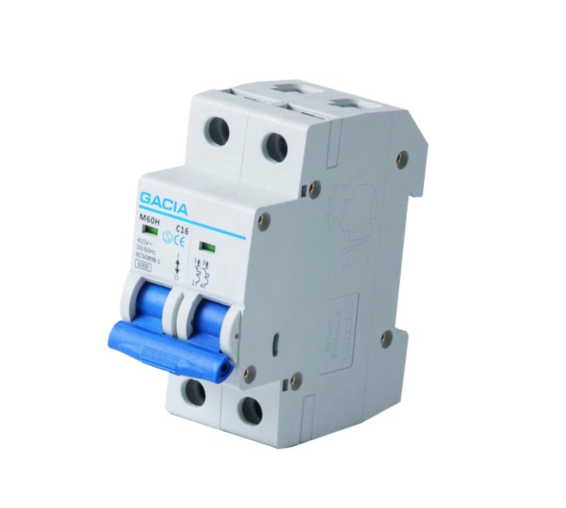 16 Amp Double Pole MCB  -  L215A