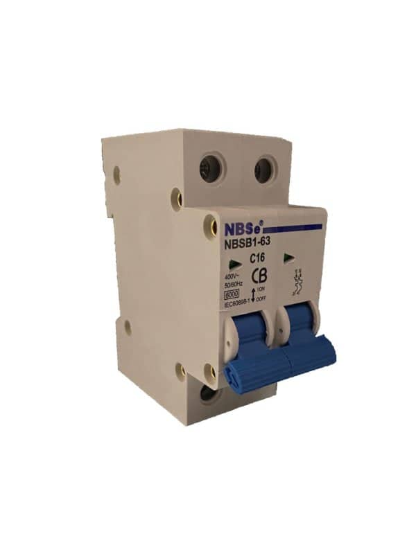 16 Amp Double Pole MCB  -  L215A