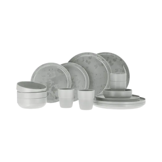 Travellife Palma diner set light grey 16 set 1191200