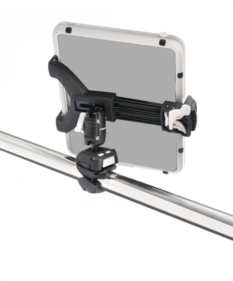 ROKK Mini Tablet Mount kit with Rail Base RLS-508-402