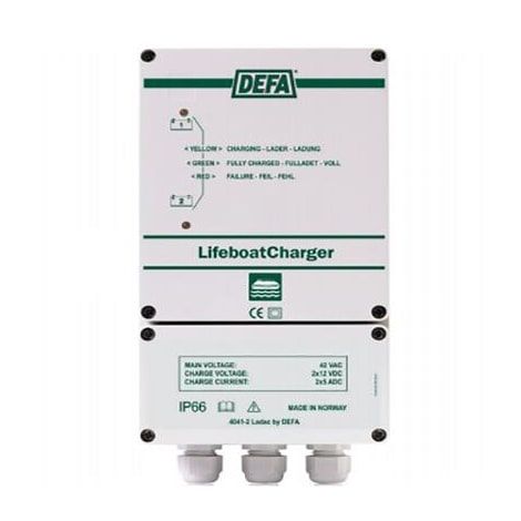 Defa 700116 / L:adac 4041LBTRI42 triple Lifeboat battery charger, 42vac input