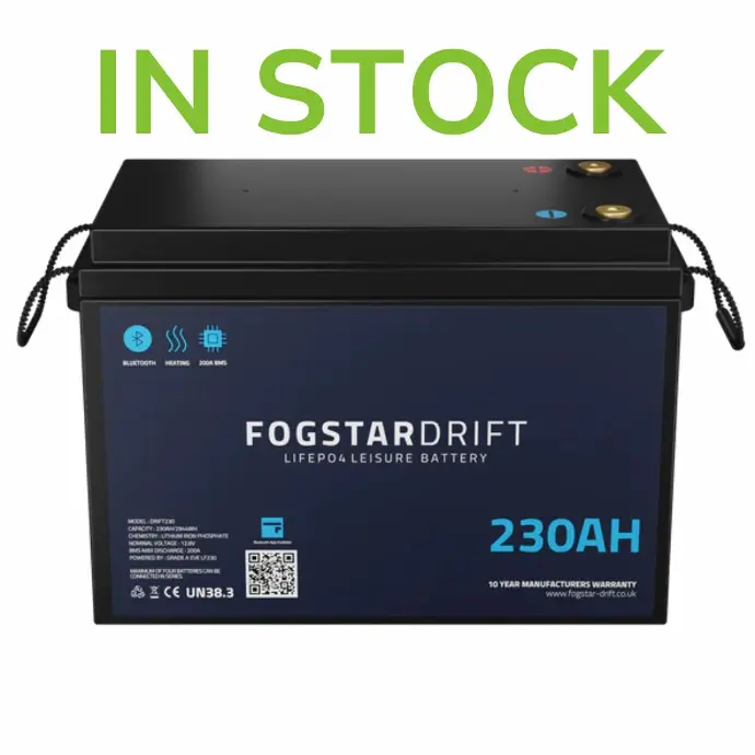 Fogstar Drift 12v 230Ah Lithium Leisure Battery