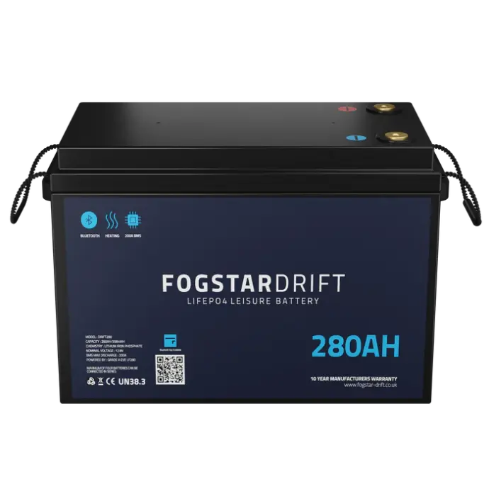 Fogstar Drift 12v 280Ah Lithium Leisure Battery