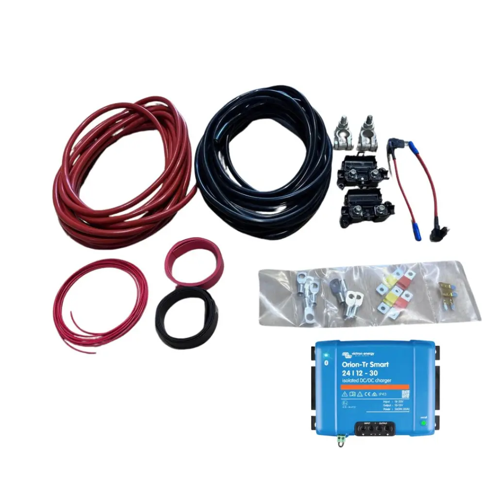 Victron Orion-Tr Smart DC-DC charger 24/12-30A ( 360W ) Plus Isolated Wiring Kit 5M