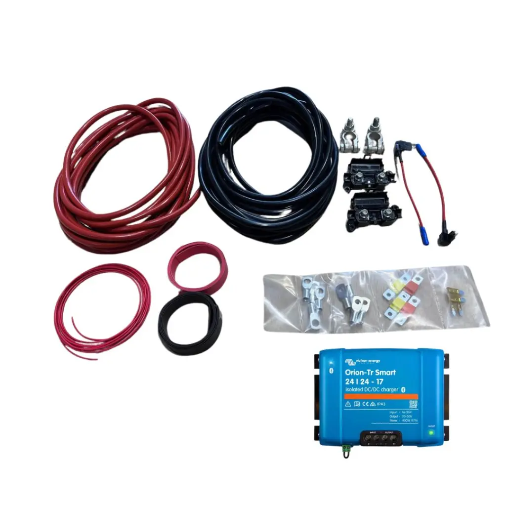 Victron Orion-Tr Smart DC-DC charger 24/24-17A ( 400W ) Plus Isolated Wiring Kit 5M