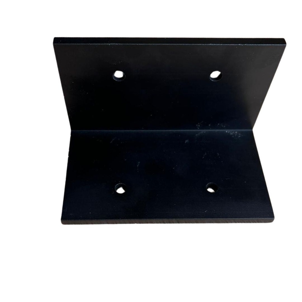 Universal L Bracket Single Unit - Black Anodized - 1575