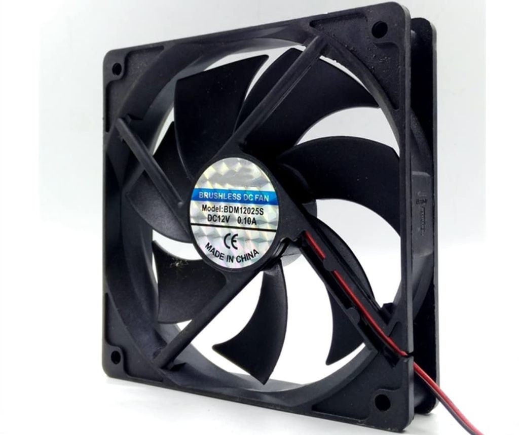 Bok 120mm Case Fan BDM12025S Molex 4-pin Cooling