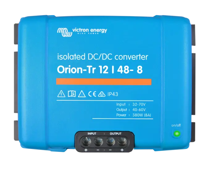 Orion-Tr 12/48-8A (380W) Isolated DC-DC converter - ORI124838110