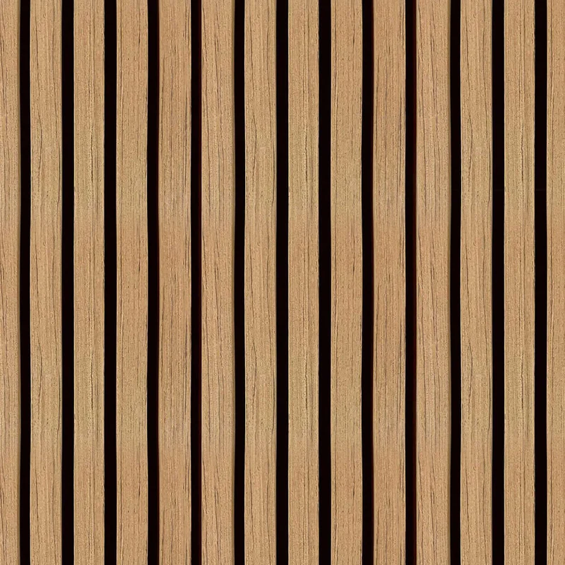 Natural Oak Acoustic Wall Panel - 2400mm x 600mm