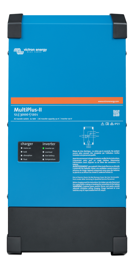 [119388] MultiPlus-II 12/3000/120-50 2x120V PMP122305100