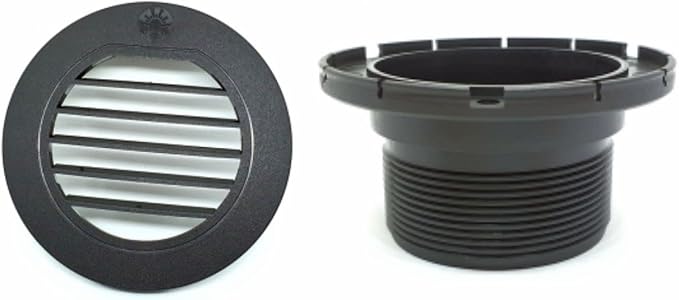 Diesel heater vent 60mm + Flange