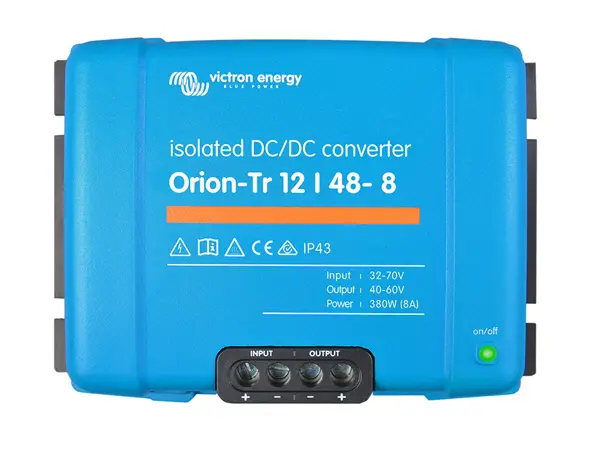 Victron Energy Orion-Tr Smart 12/48-8A (380W) Isolated DC-DC charger ORI124838120