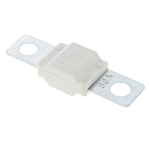 [100096] Midi Fuse White 80a Single Unit   FU20-80