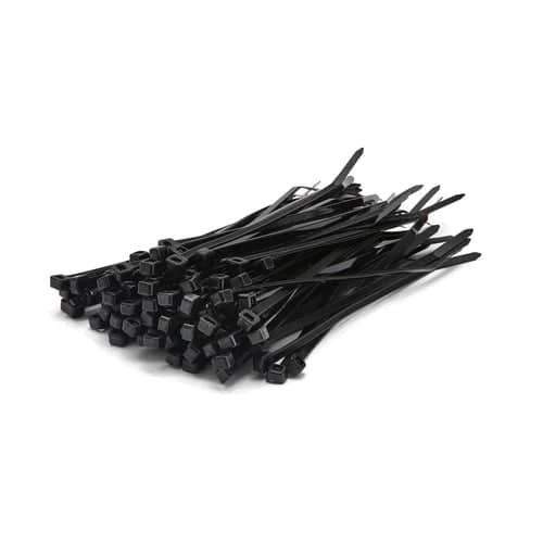 [100411] Cable Ties 150 x 3.6mm Black SINGLE ITEM   TR2-B