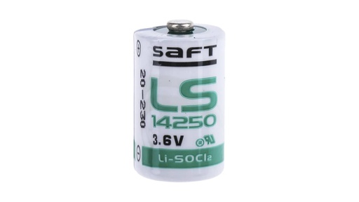 [100487] Saft LS14250 1/2AA 3.6V 1.2ah Lithium    LS14250