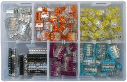 [100544] Assorted Helacon Plus Mini Connectors  (150) - AT169