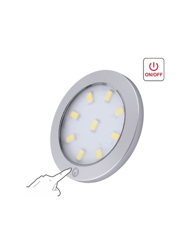 [101402] Orbit XL Master LED 3W - Aluminium Cool White 60K   ORBIT-XLM-AL-60K-01W