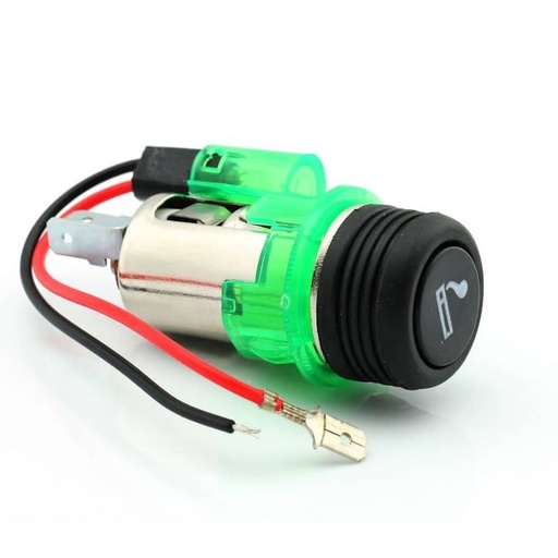 [101572] Cigarette Lighter Plug & Socket Green Illumination   CL710-1