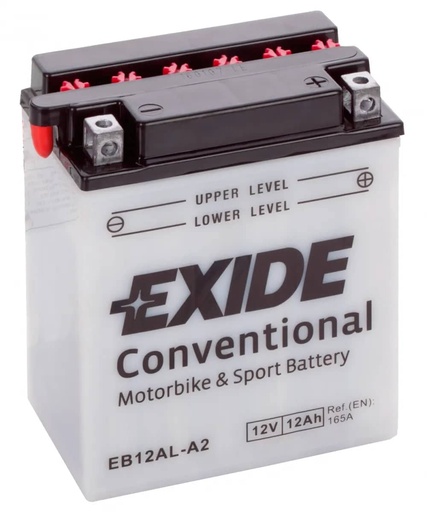 [101730] Exide EB12AL-A2 12V Motorcycle Battery ( YB12AL-A2 ) 12Ah 165cca   EB12AL-A2