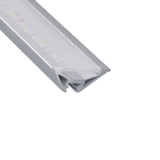 [102109] LED Profile TRI-LINE 2M ( Aluminium/Opal )   PROF-3LIN-OP-2W