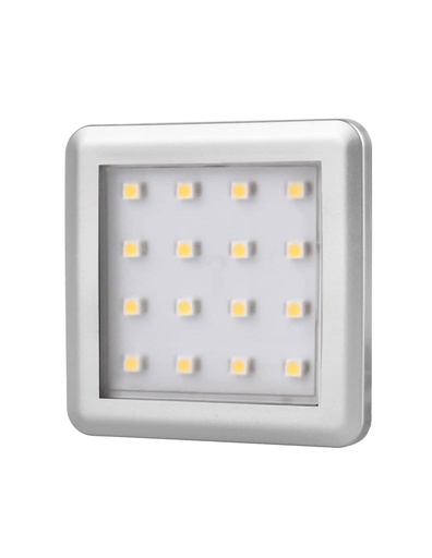 [102984] SQUARE2 Aluminium ( Cool White 60K )    SQUARE2-AL-60K-01W