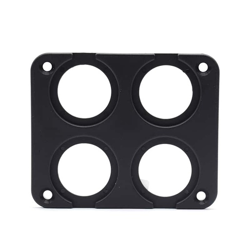 [103047] 4 Hole Panel to suit loose USB plugs etc YJ-DS4