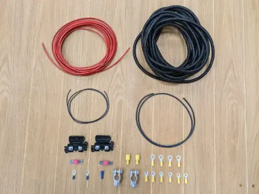 [103225] Complete Split Charge Wiring Kit - 6mm ( 5mtr )    VSR70K