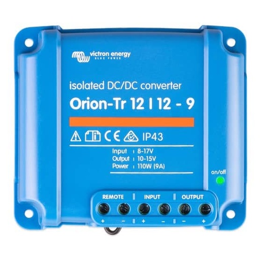 [103247] ** Victron Orion-Tr DC-DC converter 12/12-9A (110W) Isolated Retail   ORI121210110R