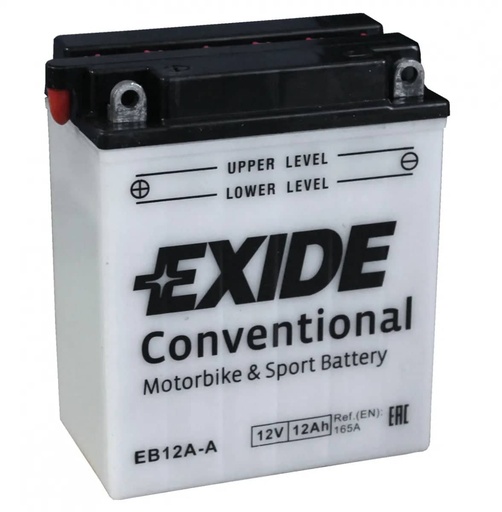 [103458] Exide EB12A-A 12V Motorcycle Battery ( YB12A-A ) 12Ah 165cca   EB12A-A