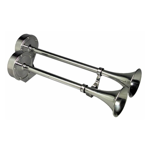 [103884] Ongaro Double Trumpet Horn 12v    160041