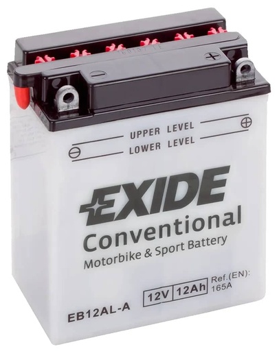 [104091] Exide EB12AL-A 12V Motorcycle Battery ( YB12AL-A ) 12Ah 165cca   EB12AL-A