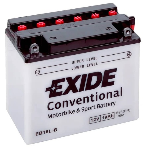 [104098] Exide EB16L-B 12V Motorcycle Battery ( YB16L-B ) 19Ah 190cca   EB16L-B