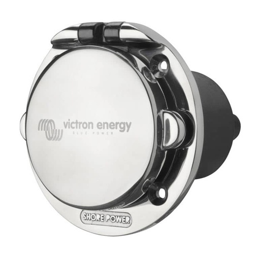 [104212] Victron Power Inlet stainless steel with cover 32A/250Vac (2p/3w)  SHP303202000