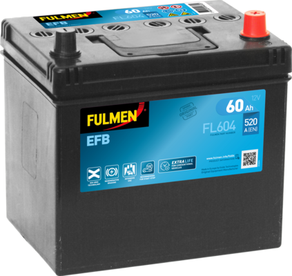 [104324] Fulmen EFB Start-Stop FL604 - 005L 60ah 520cca   FL604