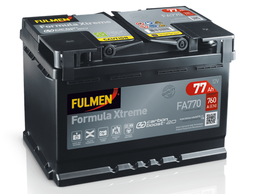 [104341] Fulmen Formula Xtreme FA770 - 067TE (  096  ) High Case 77ah 760cca   FA770