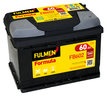 [104367] Fulmen Formula FB602 - 075SE 60ah 540cca   FB602