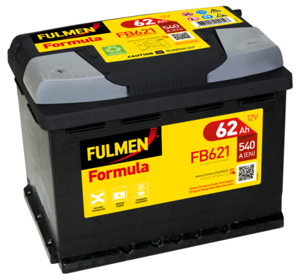 [104369] Fulmen Formula FB621 - 078SE 62ah 540cca   FB621