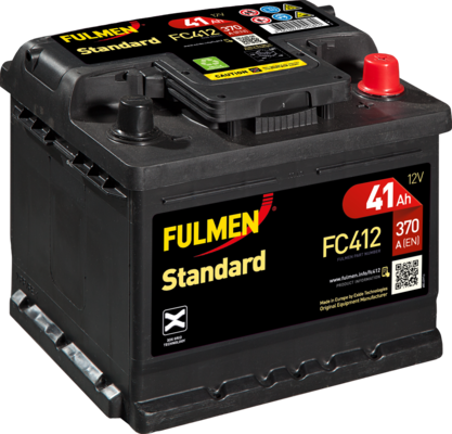 [104384] Fulmen Standard 3DX FC412 - 063RE 41ah 370cca   FC412