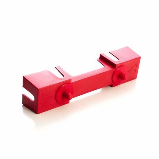 [104412] Cover for Busbar 10-Point Red    724N3P02-1