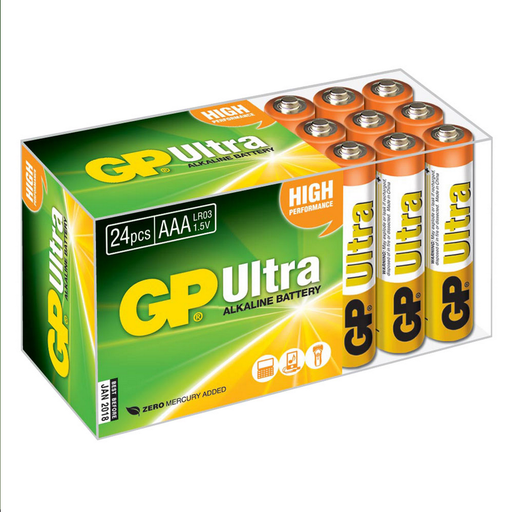 [104605] GP Ultra Alkaline AAA ( 24 )    GPPCA24AU003