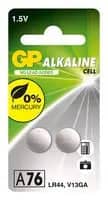 [104610] GP Alkaline LR44 2Pk    GPPBAA76F002